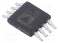 IC: analog switch; SPDT; Ch: 1; MSOP8; 10.8÷13.2VDC,27÷33VDC; tube Analog Devices