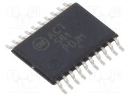 IC: digital; buffer,non-inverting,line driver; Ch: 8; SMD; TSSOP20 ONSEMI