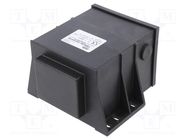 Transformer: encapsulated; 160VA; 230VAC; 24V; 6.67A; screw type INDEL