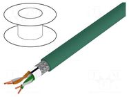 Wire; ETHERLINE® Cat.5e,SF/UTP; 2x2x26AWG; 5e; stranded; Cu; PUR LAPP