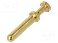 Contact; male; copper alloy; gold-plated; 1.5mm2; 16AWG; bulk; 40A DEGSON ELECTRONICS