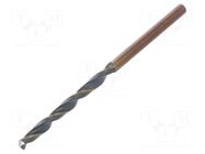 Drill bit; for metal; Ø: 3.1mm; L: 65mm; high speed steel ALPEN-MAYKESTAG