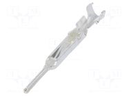 Contact; male; HR22; silver plated; 28AWG÷24AWG; crimped; 2A HIROSE