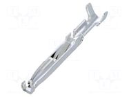 Contact; female; JR; silver plated; 28AWG÷24AWG; crimped; 3A HIROSE