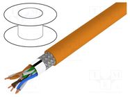 Wire; ETHERLINE® LAN 200,SF/UTP; 4x2x24AWG; 5e; wire; Cu; LSZH LAPP