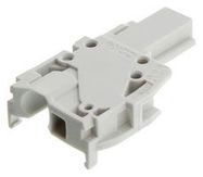 TERMINAL BLOCK, FEMALE PLUG, 1POS, 10AWG