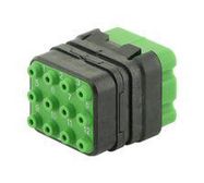 RECTANGULAR MODULE, PLUG, 12POS, 3ROW