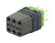 RECTANGULAR MODULE, RCPT, 11POS, 3ROW