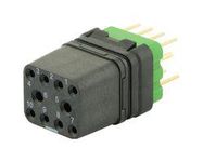 RECTANGULAR MODULE, RCPT, 10POS, 3ROW