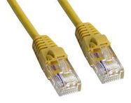 ENET CABLE, CAT5E, RJ45 PLUG-PLUG, 10FT