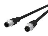 SENSOR CORD, 8P M12 PLUG-PLUG, 1M