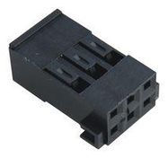 CONNECTOR HOUSING, RCPT, 4POS, 2.54MM