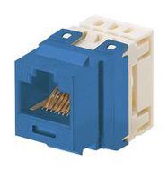 RJ45 CONN, JACK, 8P8C, CAT5E, OFF WHT