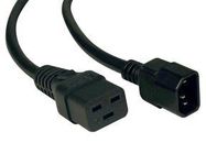 POWER CORD, IEC C14-IEC C19, 4FT, 15A