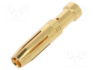 Contact; female; copper alloy; gold-plated; 2.5mm2; 14AWG; bulk DEGSON ELECTRONICS