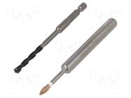 Drill set; steel; blister; KERAMO EXTREME; concrete,ceramics; 5mm ALPEN-MAYKESTAG