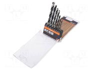 Drill set; for wood; steel; blister; PROFI HOLZ; wood,chipboard ALPEN-MAYKESTAG