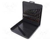 Drill set; for metal; high speed steel; SPRINT MASTER; 19pcs. ALPEN-MAYKESTAG