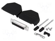 Connector: D-Sub; PIN: 25; plug; female; straight; soldering ENCITECH