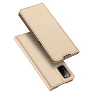 Dux Ducis Skin Pro Bookcase type case for Samsung Galaxy A03s golden, Dux Ducis