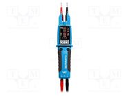 Tester: electrical; LCD,LED; (10000); 0.09÷1kVAC; VAC: 6÷999.9V SEFRAM