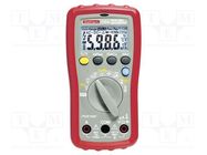 Digital multimeter; LCD; 3,75 digit (6000); 3x/s; VDC: 600mV,600V SEFRAM