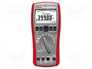 Digital multimeter; Bluetooth,USB; LCD; 5 digits (40000); 10x/s SEFRAM