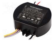 Power supply: switching; LED; 26W; 38÷75V; 350mA; 90÷305VAC; IP66 INVENTRONICS