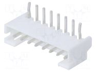 Connector: wire-board; socket; male; PIN: 8; 2A; 100V; angled; THT CONNFLY