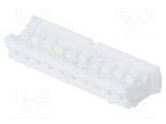 Connector: wire-board; plug; female; PIN: 10; 2A; 100V; for cable CONNFLY