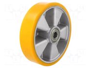 Transport wheel; Ø: 160mm; W: 50mm; 600kg; polyurethane; ALPU RADER