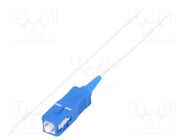 Optic fiber pigtail; SC/UPC; 2m; Optical fiber: 9/125um; LSZH QOLTEC