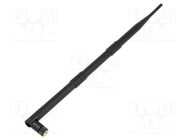 Antenna; black; RP-SMA; 50W; 2.4÷2.5GHz; 50Ω; 0.38m; 9dBi; -20÷85°C QOLTEC