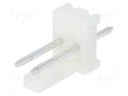 Connector: wire-board; socket; male; PIN: 2; MAS-CON; straight; THT PANCON