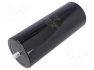 Capacitor: electrolytic; 10000uF; 450VDC; ±20%; M5; 2000h; -25÷85°C Elite