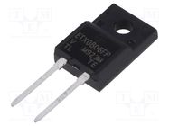 Diode: rectifying; THT; 600V; 8A; tube; Ifsm: 80A; TO220FP; Ufmax: 2V VISHAY