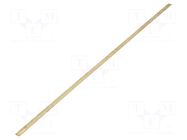 Earthing strip; copper; W: 15mm; L: 1000mm; for enclosures; Thk: 3mm SCHNEIDER ELECTRIC