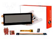 Display: TFT; 3.9"; 480x128; 30kBRAM; Interface: GPIO,I2C-Master 4D Systems