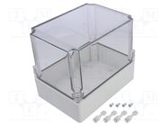 Enclosure: multipurpose; X: 125mm; Y: 175mm; Z: 150mm; MPC; IP66,IP67 