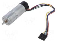 Motor: DC; with encoder,with gearbox; LP; 12VDC; 1.1A; 31rpm POLOLU