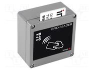 RFID reader; 10÷24V; HID; HTTP,Modbus RTU,Modbus TCP,SNMP; ABS 