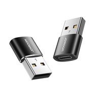 Joyroom adapter from USB Type C (female) to USB (male) 2 pcs. black (S-H152 Black), Joyroom