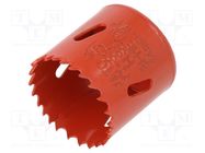 Hole saw; 44mm; Thread: 5/8" YATO