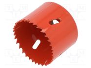 Hole saw; 57mm; Thread: 5/8" YATO