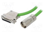 Accessories: harnessed cable; Standard: Siemens; chainflex; 10m IGUS