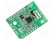 Click board; prototype board; Comp: nRF8001; Bluetooth; 3.3VDC MIKROE