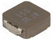 Inductor: ferrite; 15uH; Ioper: 5.7A; 51.2mΩ; ±20%; Isat: 8.5A KEMET