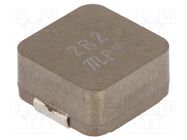 Inductor: ferrite; 2.2uH; Ioper: 25.4A; 3.7mΩ; ±20%; Isat: 32A KEMET