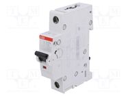 Circuit breaker; 230/400VAC; Inom: 13A; Poles: 1; Charact: C; 10kA ABB