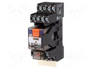 Relay: interface; 4PDT; Ucoil: 24VDC; 6A; 6A/250VAC; 6A/30VDC; PT TE Connectivity